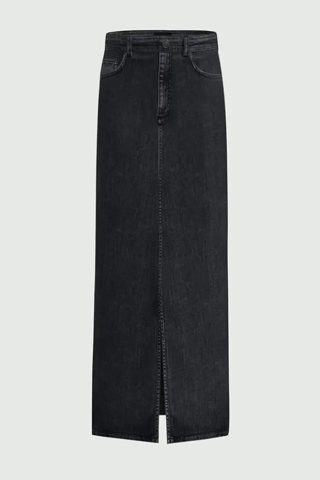 EMME BY MARELLA "BIBLIOS" SKIRT (24251060112 BLACK) - 44-medium 3
