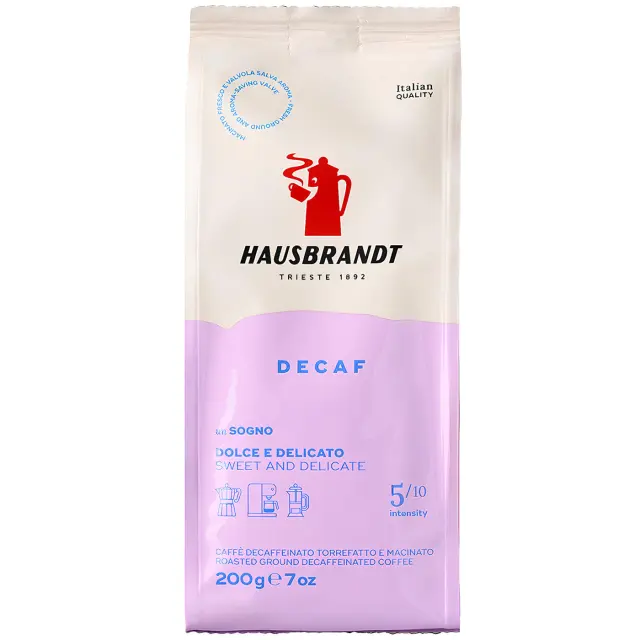 Hausbrandt Decaf 200g Αλεσμένος 2