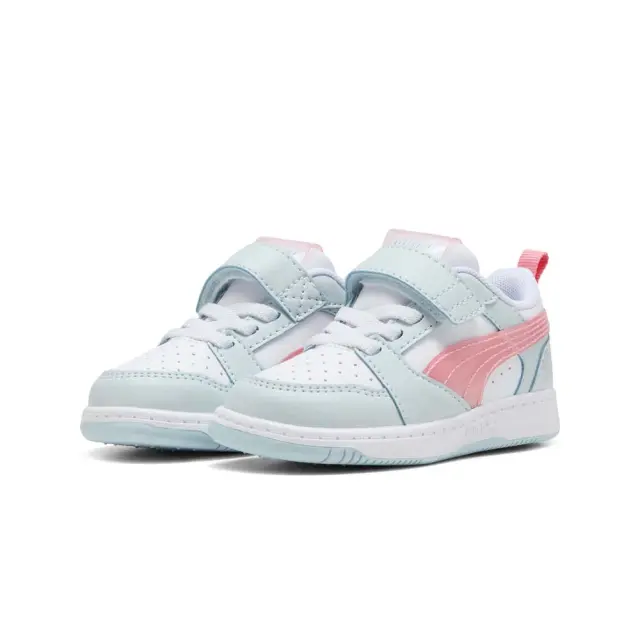 Puma Infant's Rebound V6 Low Space Belle AC+ (TD) Γκρι - Ροζ 402784-01 (Puma) 3