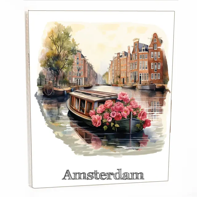 Άλμπουμ pocket με θήκες για 36 φωτογραφίες 10Χ15 Amsterdam 01