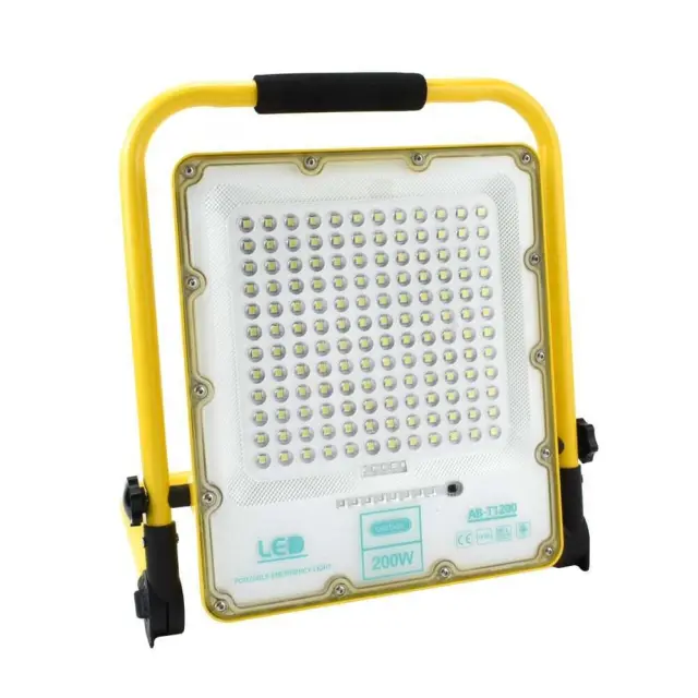 Στεγανός Προβολέας IP66 Ισχύος 200W με Ψυχρό Λευκό Φως AB-T1200