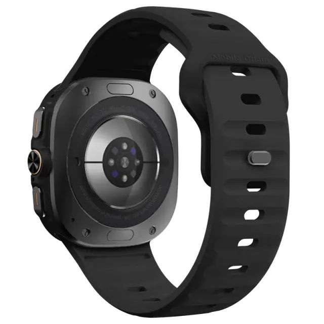 Mobile Origin Easy Strap Silicone Galaxy Watch Ultra 47mm Black 2