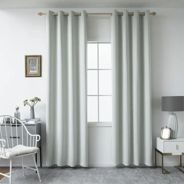 Beauty Home Ύφασμα κουρτίνας Blackout σκίασης Ideal Art 8400 Ύφασμα Φ280 Γκρι