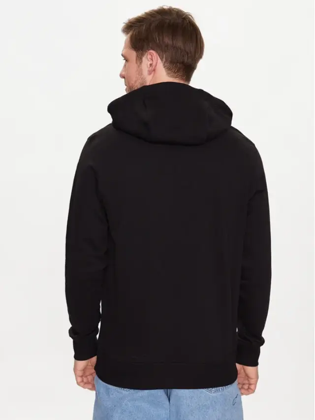 Tommy Hilfiger - Ανδρικό Φούτερ με Κουκούλα DM0DM16365-BDS Μαύρο 3