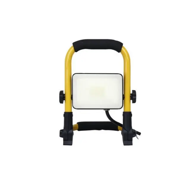 Φορητός Προβολέας LED 30W 4000K 3000lm IP65 Black Yellow Κίτρινο Μαύρο
