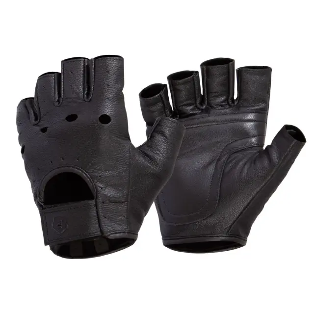 Pentagon Duty Rocky Glove-Γάντια με Μισά Δάκτυλα για Καθημερινή Χρήση - 01-Black-Μαύρο