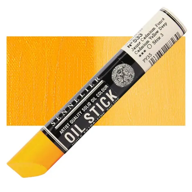 Sennelier Στικ Λαδιού 533 Cadmium Yellow Deep - 38ml