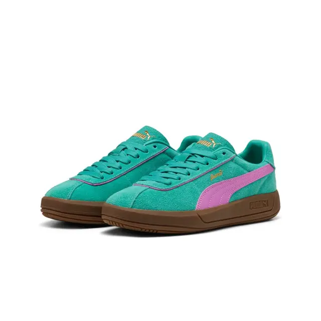 Puma Women's Club Klassika Suede Πράσινο 400718-14 (Puma) 3