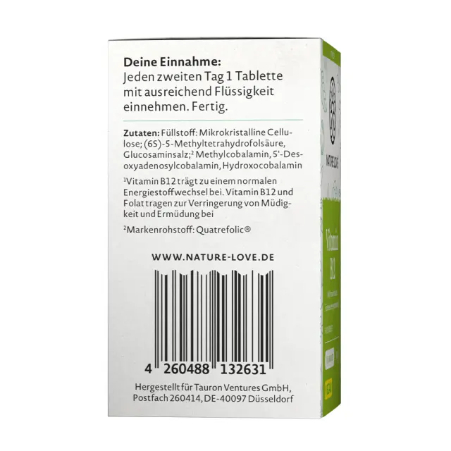 Nature Love Vitamin B12 3