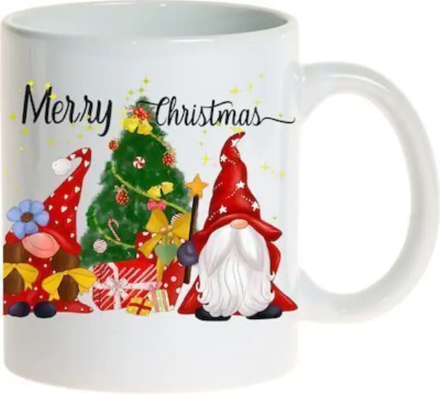 κούπα κεραμική χριστουγεννιάτικη merry christmas (κωδ. 3610)