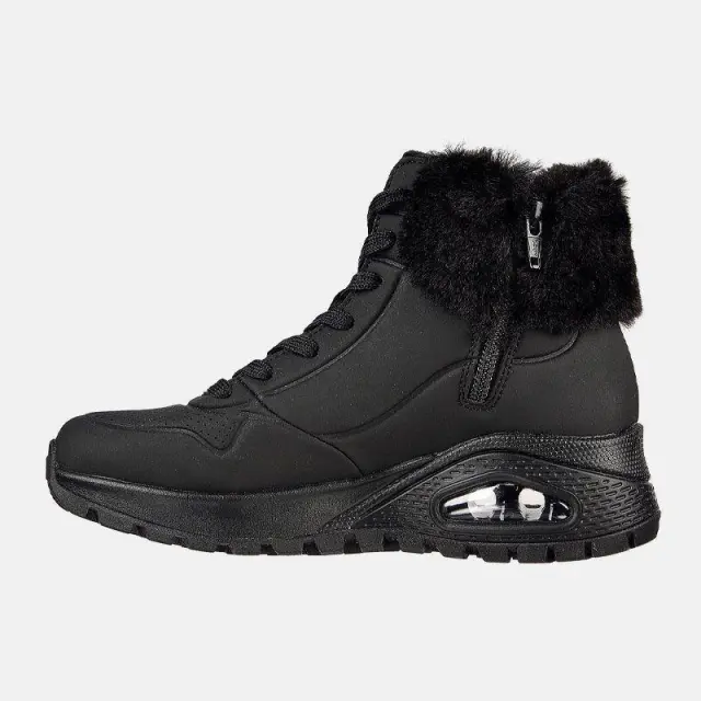 Μποτάκι Με Γούνα Skechers Rugged-Fall Air 167274-BBK Μαύρο - 36.5 3