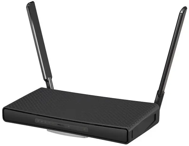 Mikrotik hAP ac&sup3; wireless router Gigabit Ethernet Dual-band (2.4 GHz - 5 GHz) Black