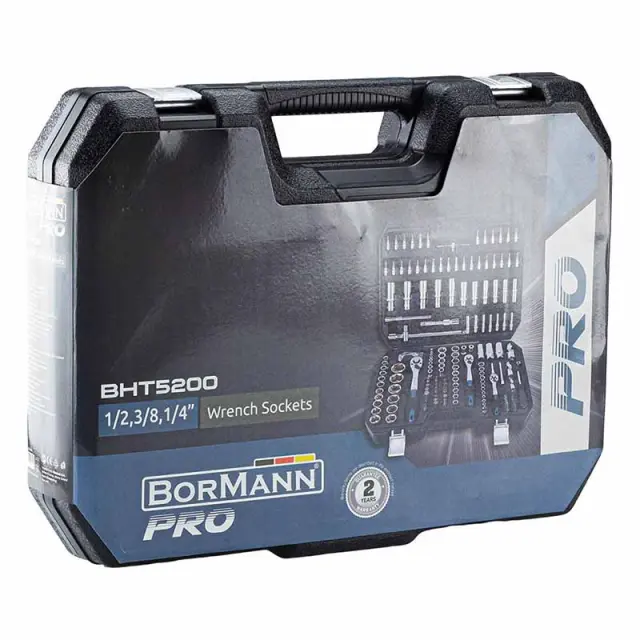 Bormann Pro BHT5200 - Καρυδάκια 1/2'', 1/4'' & 3/8'' Με Καστάνια 171Τεμ (024699) 2