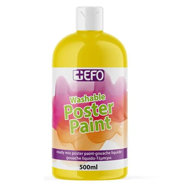 Τέμπερα +Efo 500ml Κίτρινο