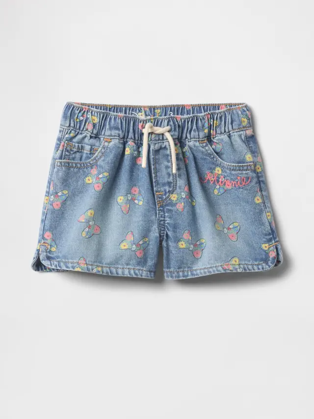 Gap Ã— Disney Βρεφικό & Νηπιακό Denim Σορτς New medium wash