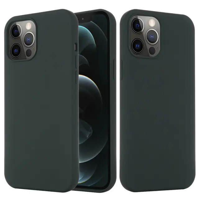 Θήκη Σιλικόνης με MagSafe για iPhone 13 Pro-Dark Green OEM