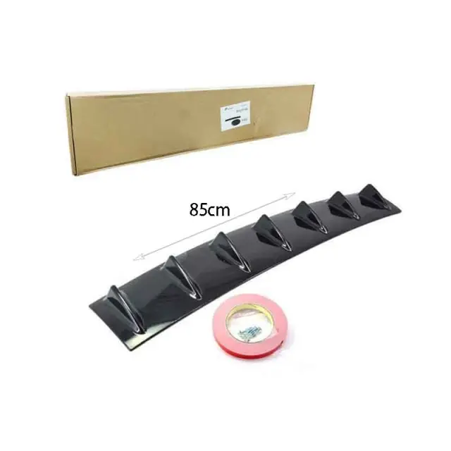Diffuser Πίσω Προφυλακτήρα Με 7 Πτερύγια Universal 85cm - Rear Bumper Diffuser z696637 3