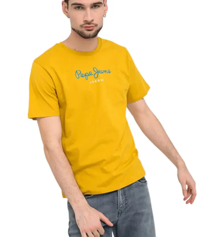 Pepe Jeans - Ανδρικό T-shirt Eggo N PM5010178-089 Κίτρινο 3