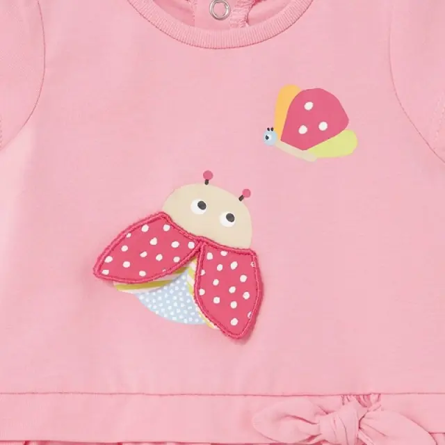 Baby 6 μηνών έως 4 ετών Φόρεμα Better Cotton νέκταρ 3