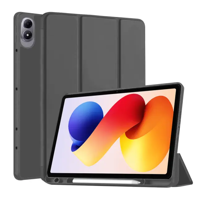Techsuit - Flex Trifold (με Βάση για Pen) - Xiaomi Redmi Pad 2 Pro - Black