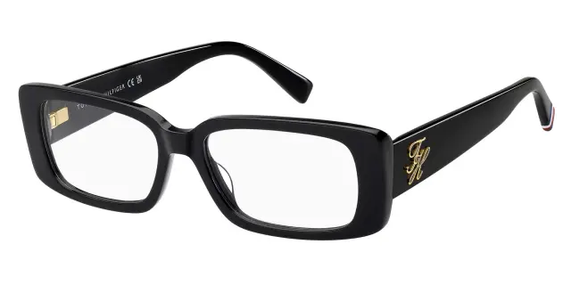 Tommy Hilfiger Γυναικείος Κοκκάλινος Σκελετός Γυαλιών Οράσεως σε Μαύρο Χρώμα TH 2345 807