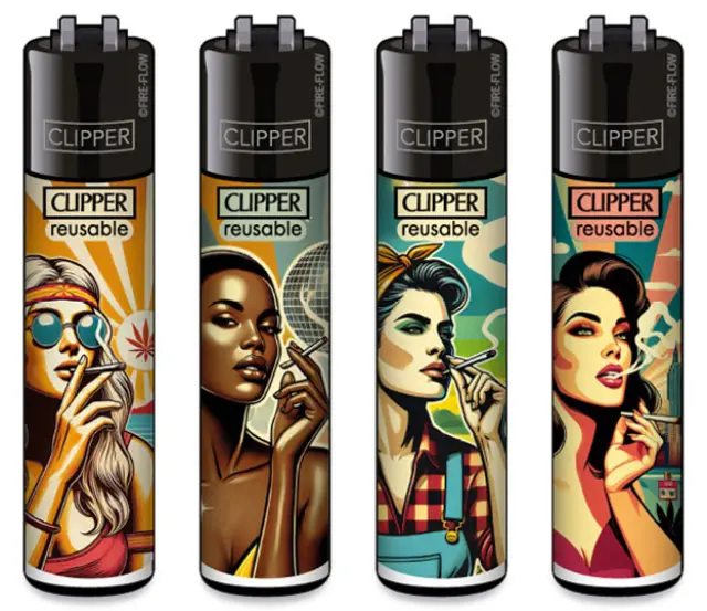 Clipper Αναπτήρας Μεγάλος - Vintage Girls
