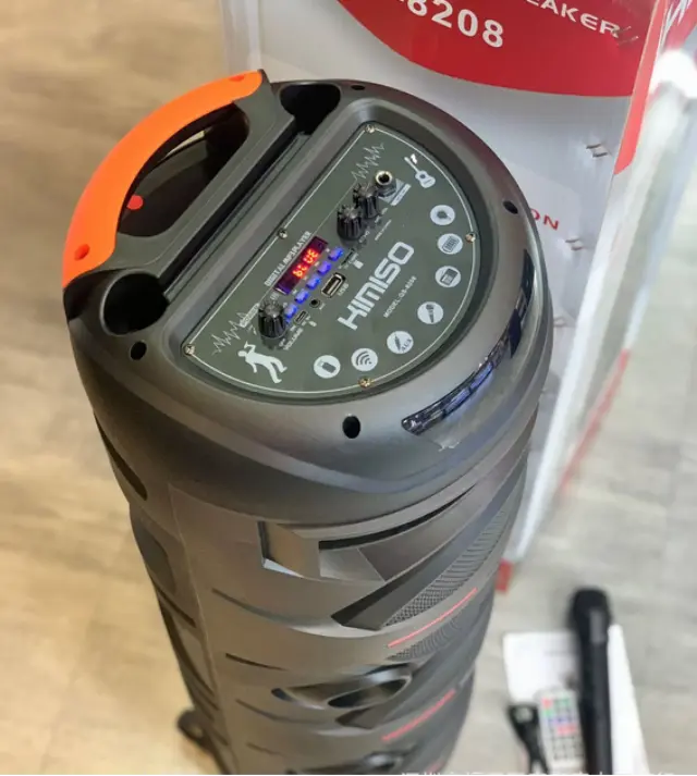 Φορητό ηχείο subwoofer με μικρόφωνο Karaoke - QS-8208 - KMS - 260714 3