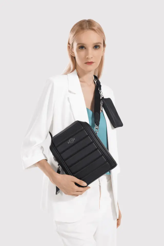 Τσαντάκι ώμου χιαστί Premium Collection Bange YD252 μαύρο - One Size 3