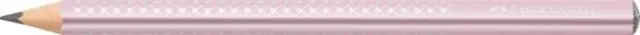 Faber-Castell Jumbo Sparkle Μολύβι B Ροζέ/ 111661 (Faber Castell)