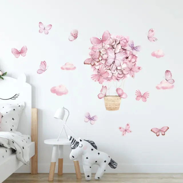 Sipo Wall Sticker Pink Butterflies 2
