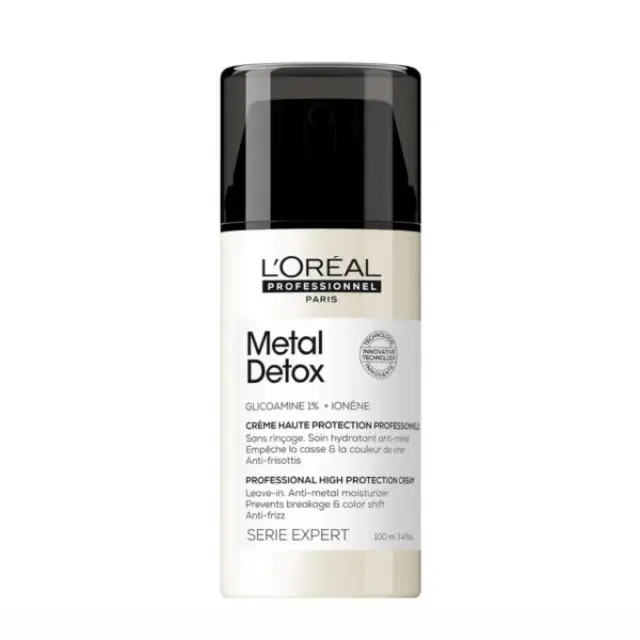 L'Oréal Professionnel Serie Expert Metal Detox Leave-In Κρέμα Προστασίας για Βαμμένα Μαλλιά 100ml