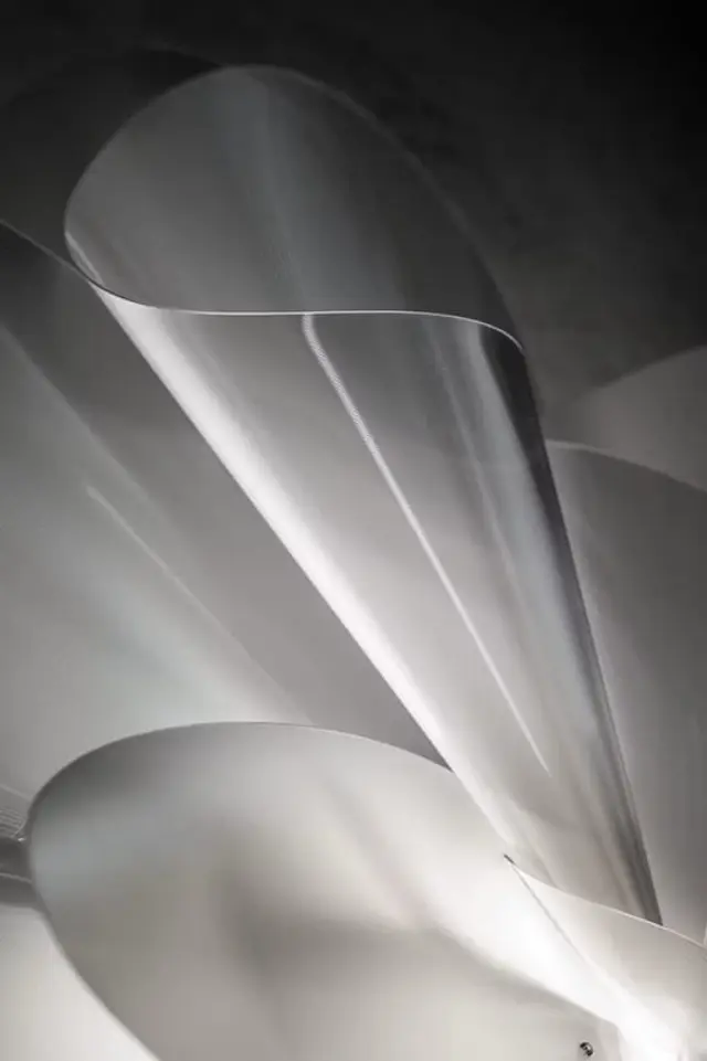 Φωτιστικό Οροφής Etoile Prisma LED Ø73cm Ασημί Γκρί Διάφανο 3