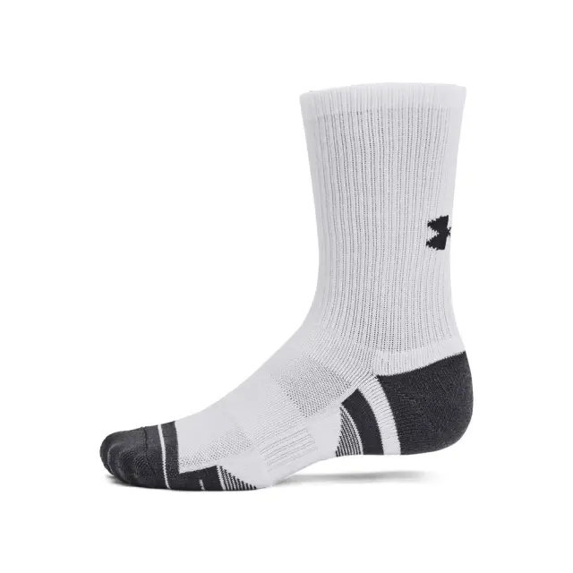 Under Armour Unisex Performance Tech 3 Pack Crew Socks Άσπρο 1379512-100 (Under Armour) 3
