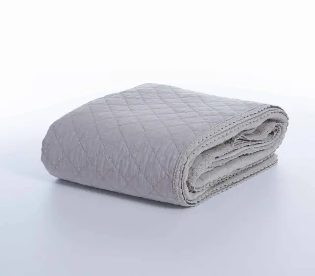 Nef-Nef Homeware Κουβερλί Υπέρδιπλο Brunno 230x240 Silver 2