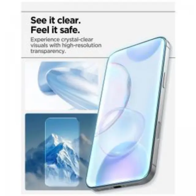 Tempered Glass Full Face Spigen Apple iPhone 18 Pro Max/ 17 Pro Max Glas.tR Align Master Διάφανο (3 τεμ.) N71819 2