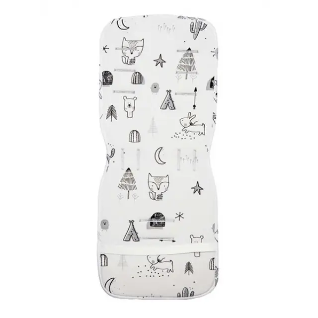 X-TREME BABY ΣΤΡΩΜΑ ΚΑΡΟΤΣΙΟΥ MONΗΣ ΟΨΗΣ 35 x 83 CM INDIAN GREY