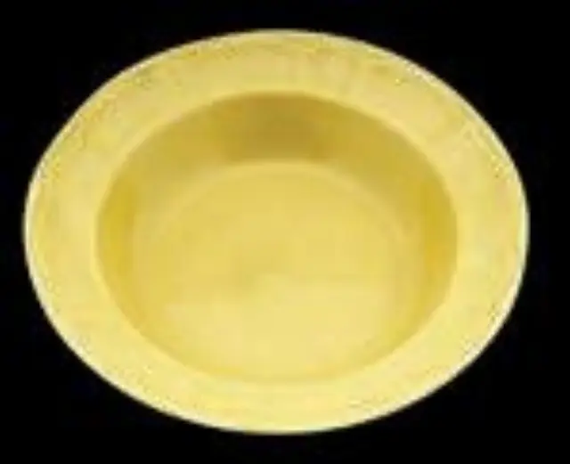 Πιάτο Κεραμικό Βαθύ Κίτρινο 22cm 2