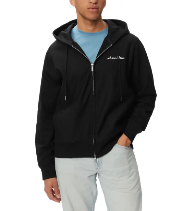 Calvin Klein ανδρική ζακέτα φούτερ με κουκούλα LV04RG262G-1