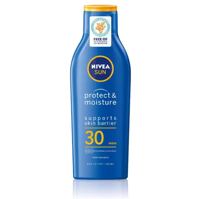 Nivea Sun Protect + Moisture Lotion SPF 30, 200ml