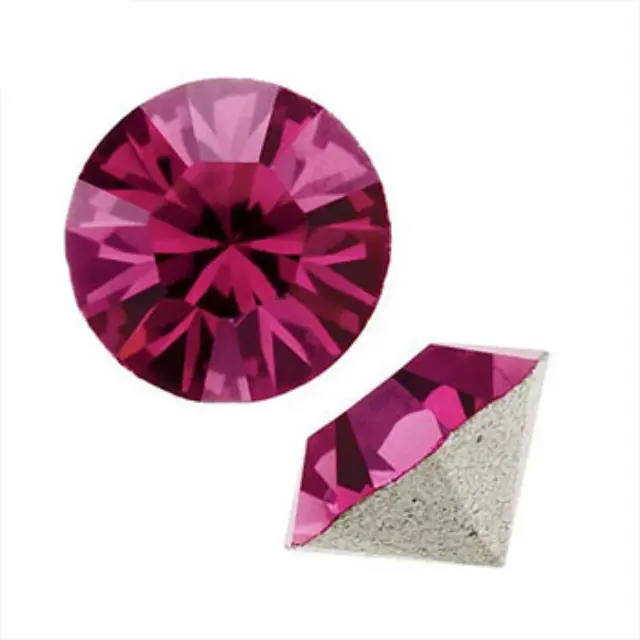 Swarovski 1088 Xirius Chaton Fuchsia PP14 Ø2x1.25mm ~72τεμ