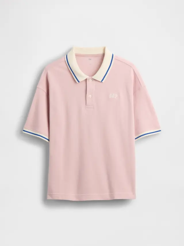 Παιδική Μπλούζα Polo Oversized με Λογότυπο primitive