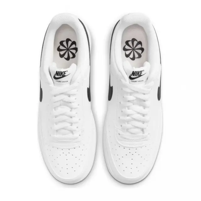 Nike Court Vision Low Next Nature (DH2987-101) - Λευκό-Μαύρο 3