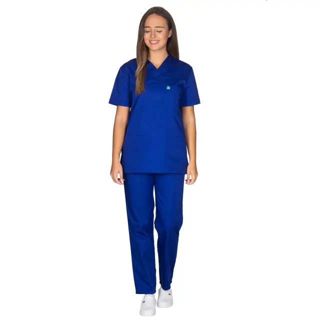 Ιατρική Στολή Unisex – Μπλέ XXS-8XL - 8XL 2