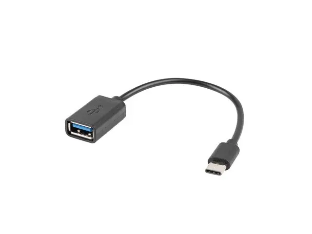 Lanberg AD-OTG-UC-01 USB cable USB 2.0 0.15 m USB A USB C Black