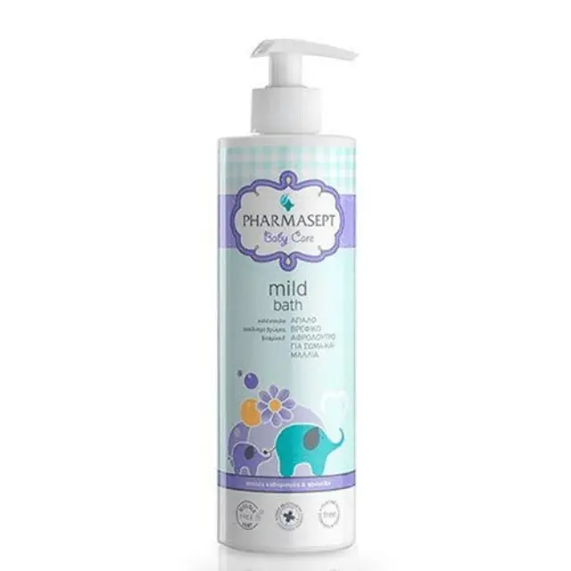 Pharmasept | Tol Velvet Baby Mild Bath | Απαλό Βρεφικό Αφρόλουτρο Σώμα/Μαλλιά/Πρόσωπο | 500ml