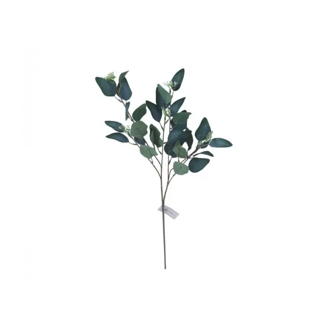 Πράσινο κλαδάκι τεχνητό με φύλλα, 86cm