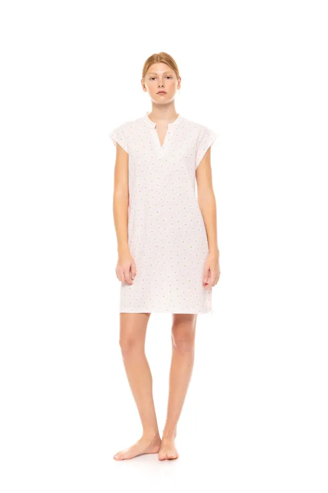 S1452 - Type - NIGHTGOWN PINK DAISY