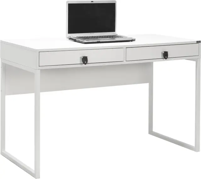 Γραφείο CMS-922-DD Connect με συρτάρια Λευκό 120x75x60cm 3