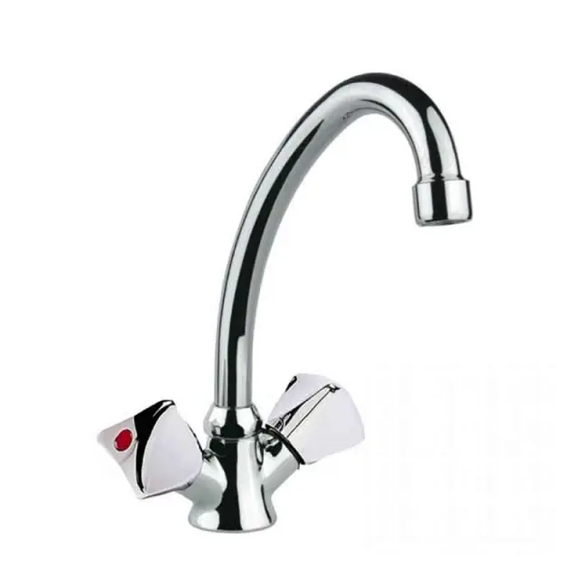 Μπαταρία Κουζίνας Δίχειρη - Kitchen Faucet Double Handle 18045 2