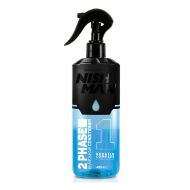 NISHMAN 2 PHASE BEARD & HAIR CONDITIONER – 400ml